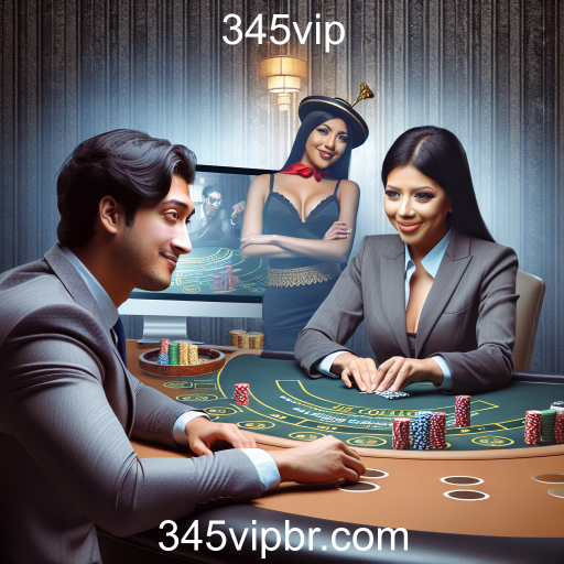 A Experiência Imersiva do Casino Ao Vivo no 345vip